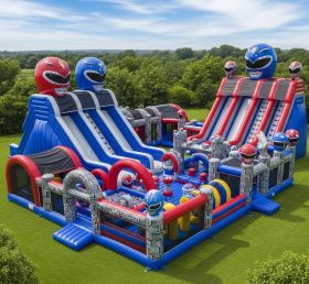 GF2-691 Power Rangers Theme Inflatable Park