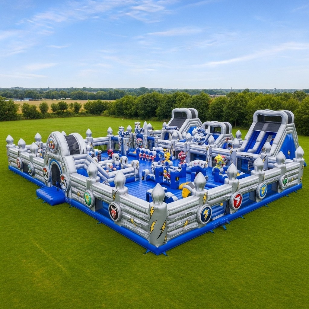 GF2-693 Power Rangers Theme Inflatable Park