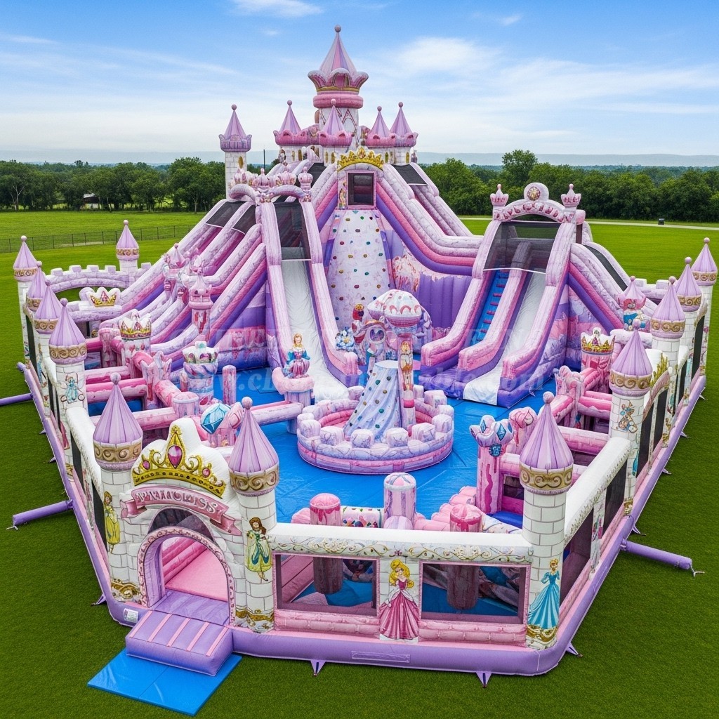 GF2-694 Princess Parties Theme Inflatable Park