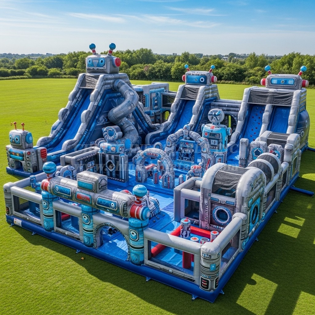 GF2-699 Robot Theme Inflatable Park