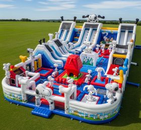 GF2-704 Snoopy Theme Inflatable Park