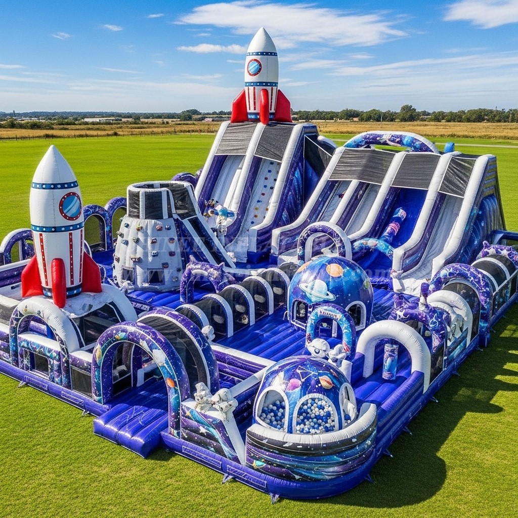 GF2-709 Space Theme Inflatable Park