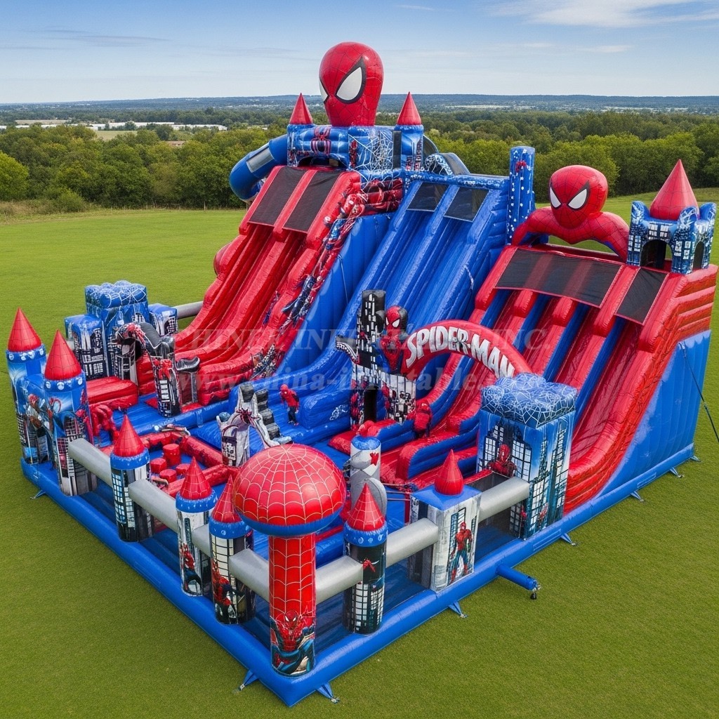 GF2-710 Spider-Man Theme Inflatable Park