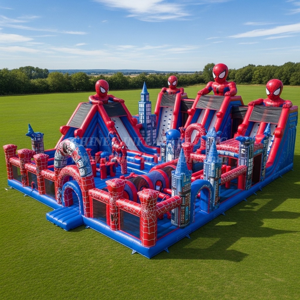 GF2-711 Spider-Man Theme Inflatable Park