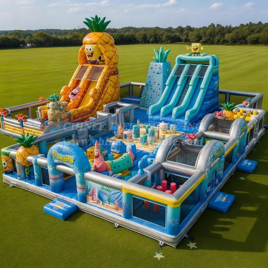 GF2-715 SpongeBob Theme Inflatable Park