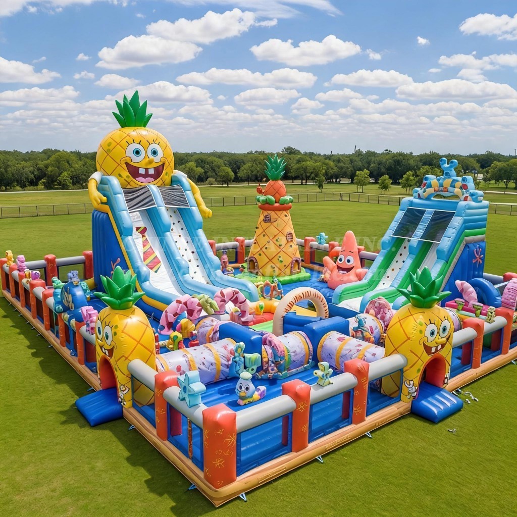 GF2-716 SpongeBob Theme Inflatable Park