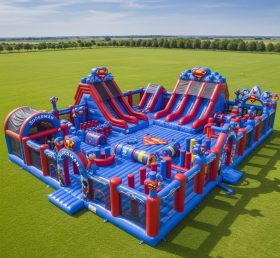 GF2-724 Superman Theme Inflatable Park