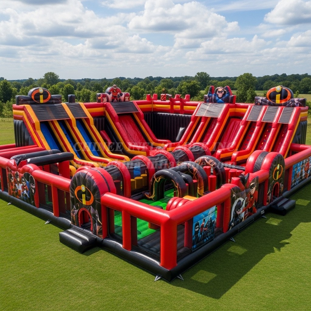 GF2-734 The Incredibles Theme Inflatable Park