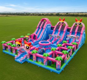GF2-740 The Powerpuff Girls Theme Inflatable Park
