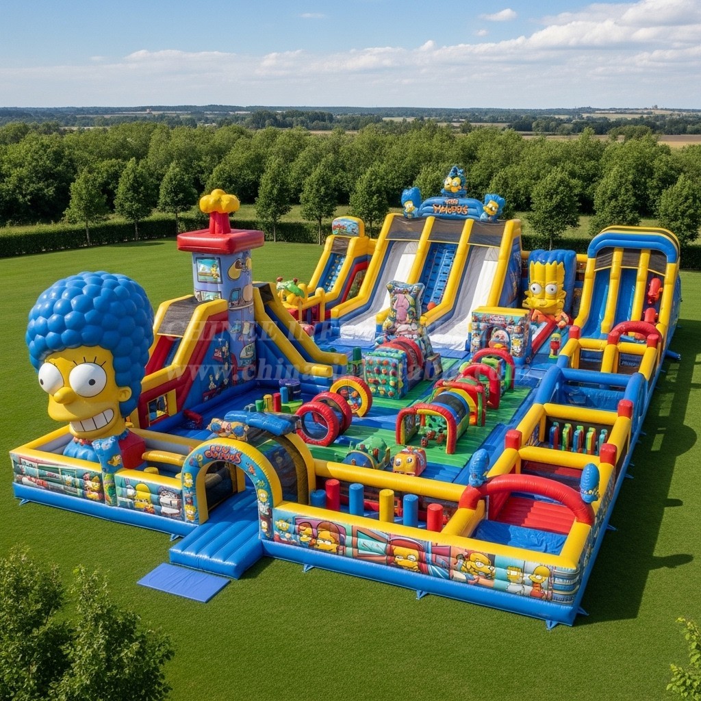 GF2-741 The Simpsons Theme Inflatable Park