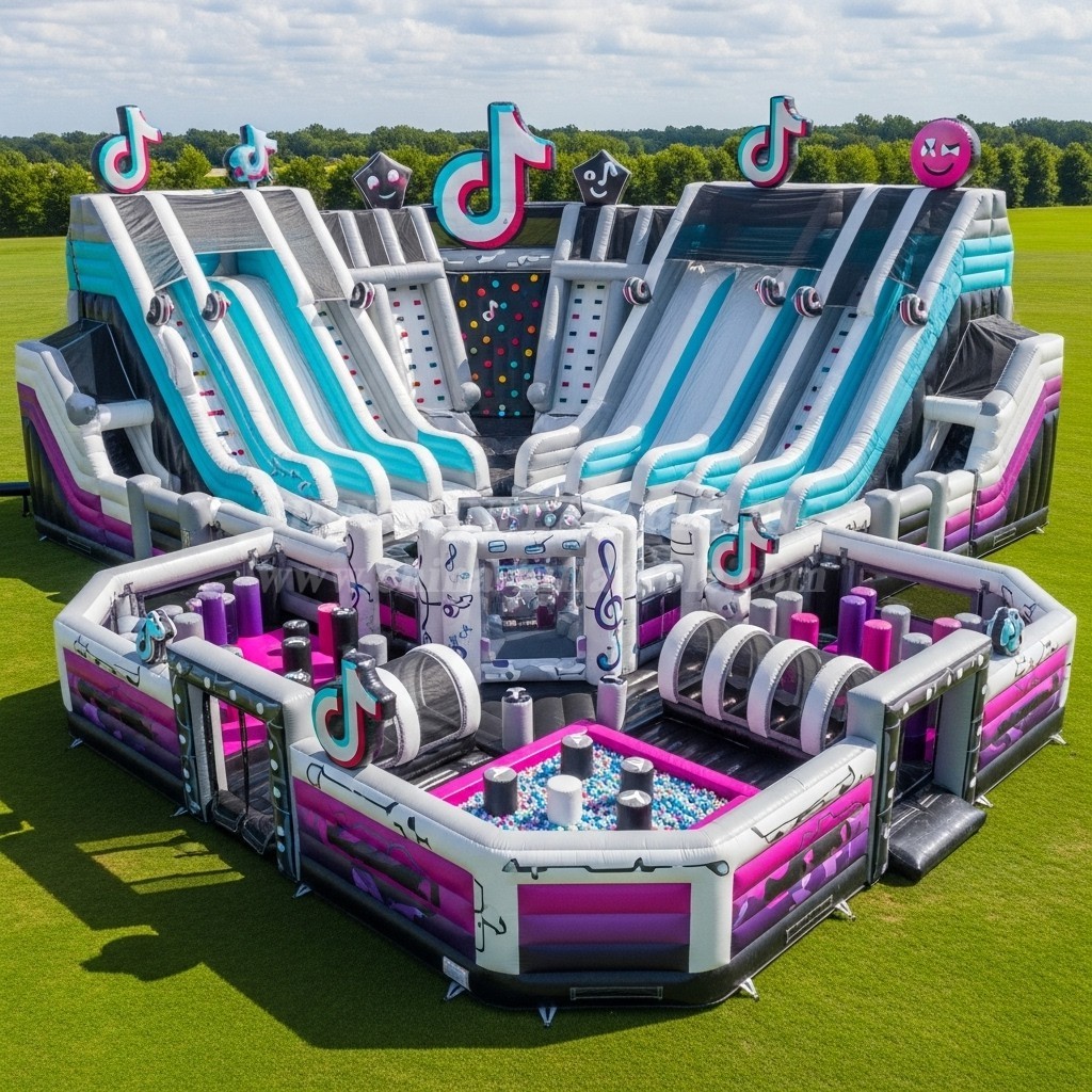 GF2-748 TikTok Theme Inflatable Park