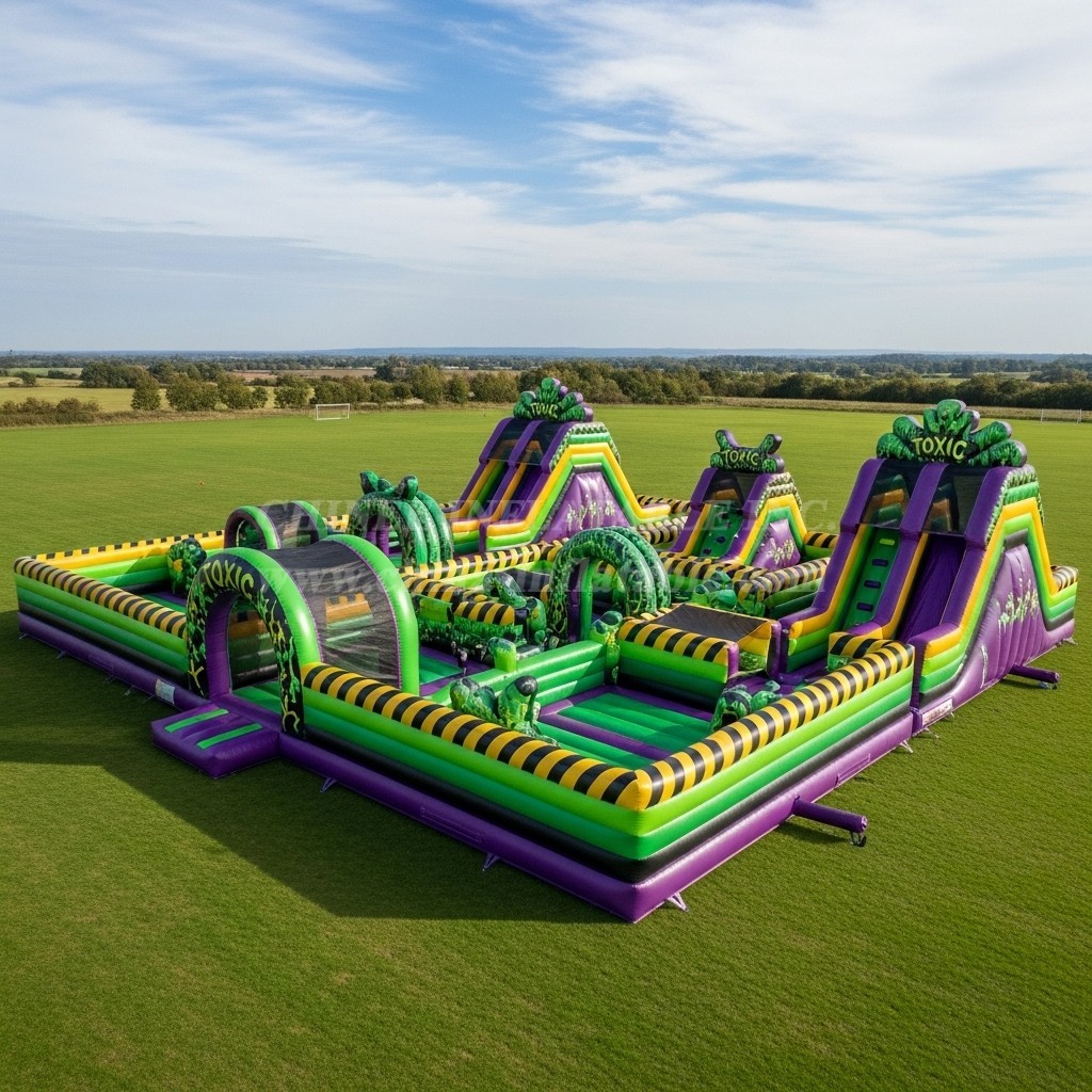 GF2-761 Toxic Theme Inflatable Park
