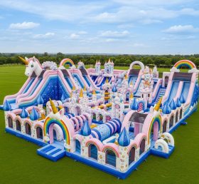 GF2-765 Unicorn Theme Inflatable Park