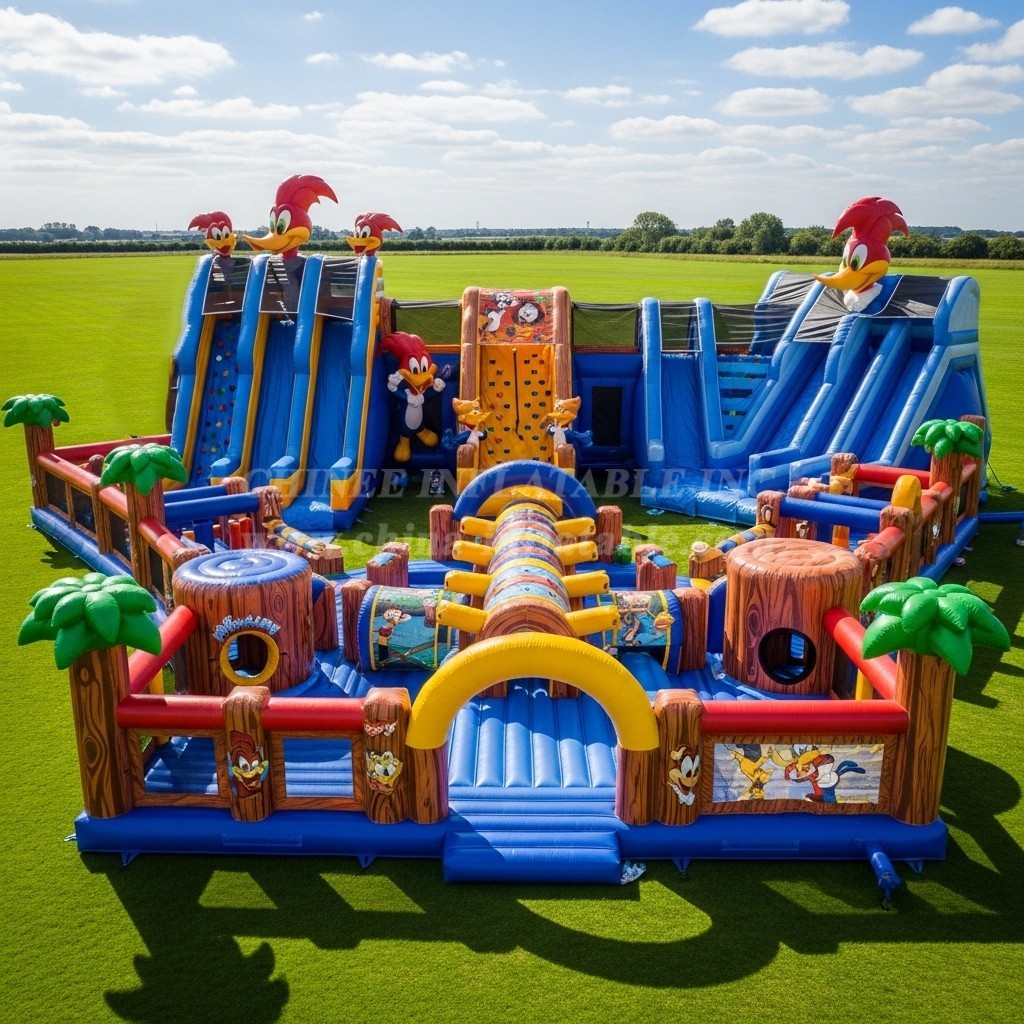 GF2-772 Woody Woodpecker Theme Inflatable Park