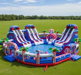 Pool3-429 American Style Theme Pool Water Park