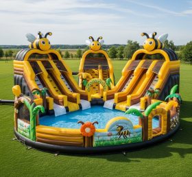 Pool3-432 Bee Theme Pool Water Park