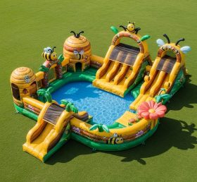 Pool3-433 Bee Theme Pool Water Park