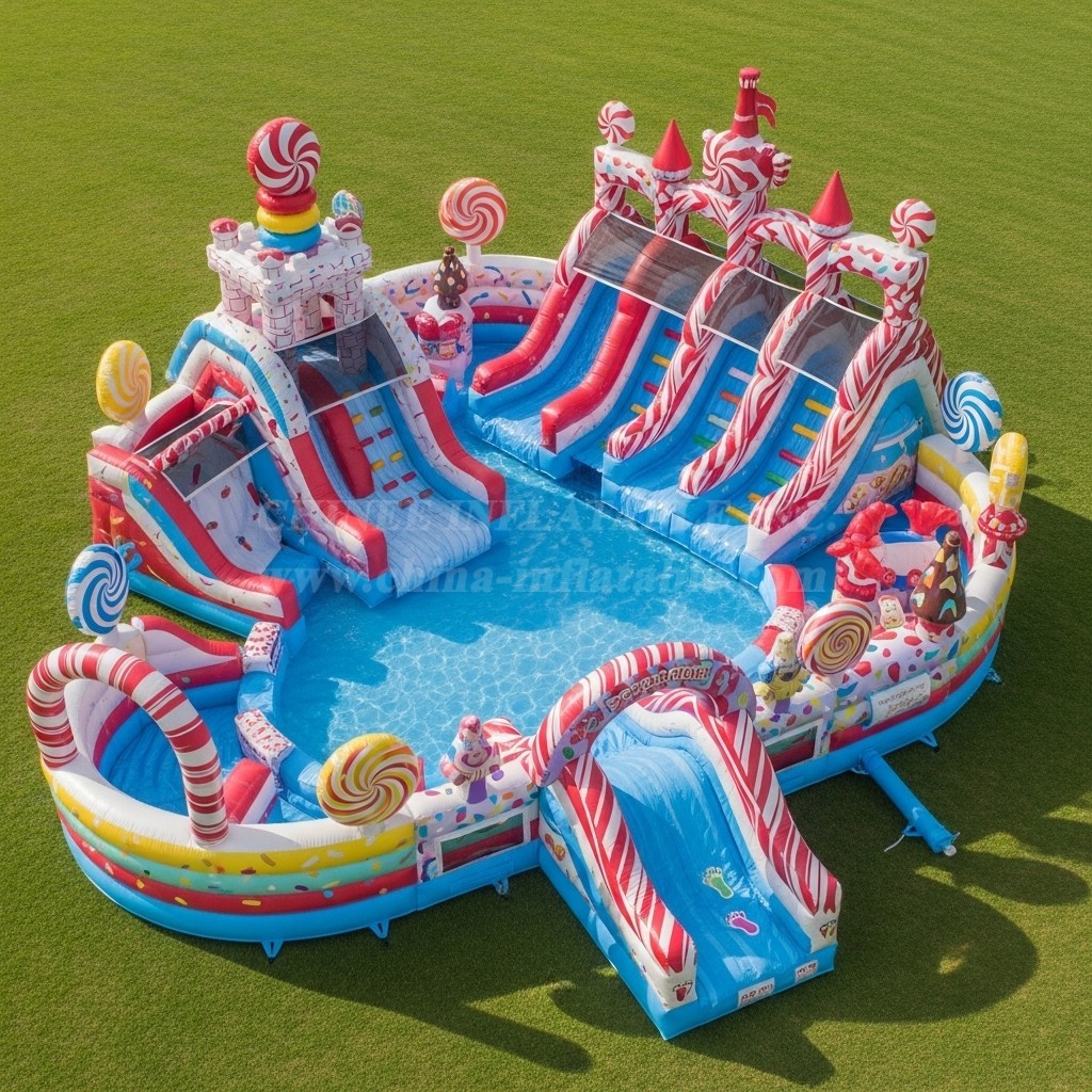 Pool3-436 Candy Theme Pool Water Park