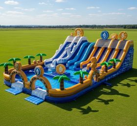 Pool3-449 Cryptocurrency Theme Pool Water Park
