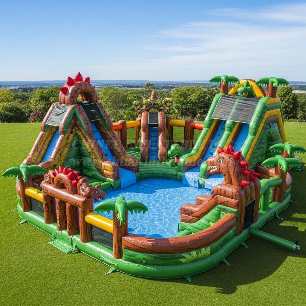 Pool3-451 Dinosaur Theme Pool Water Park