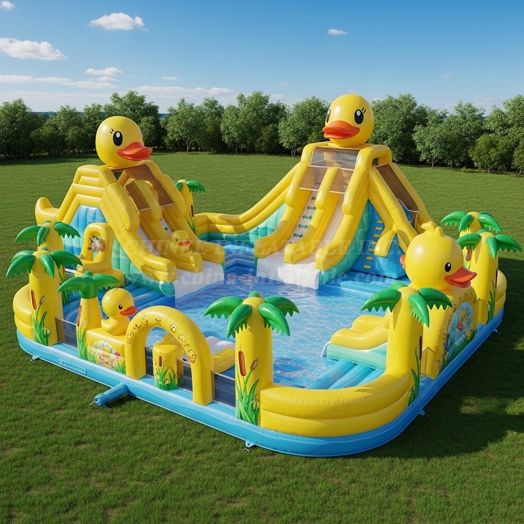 Pool3-457 Duck Theme Pool Water Park