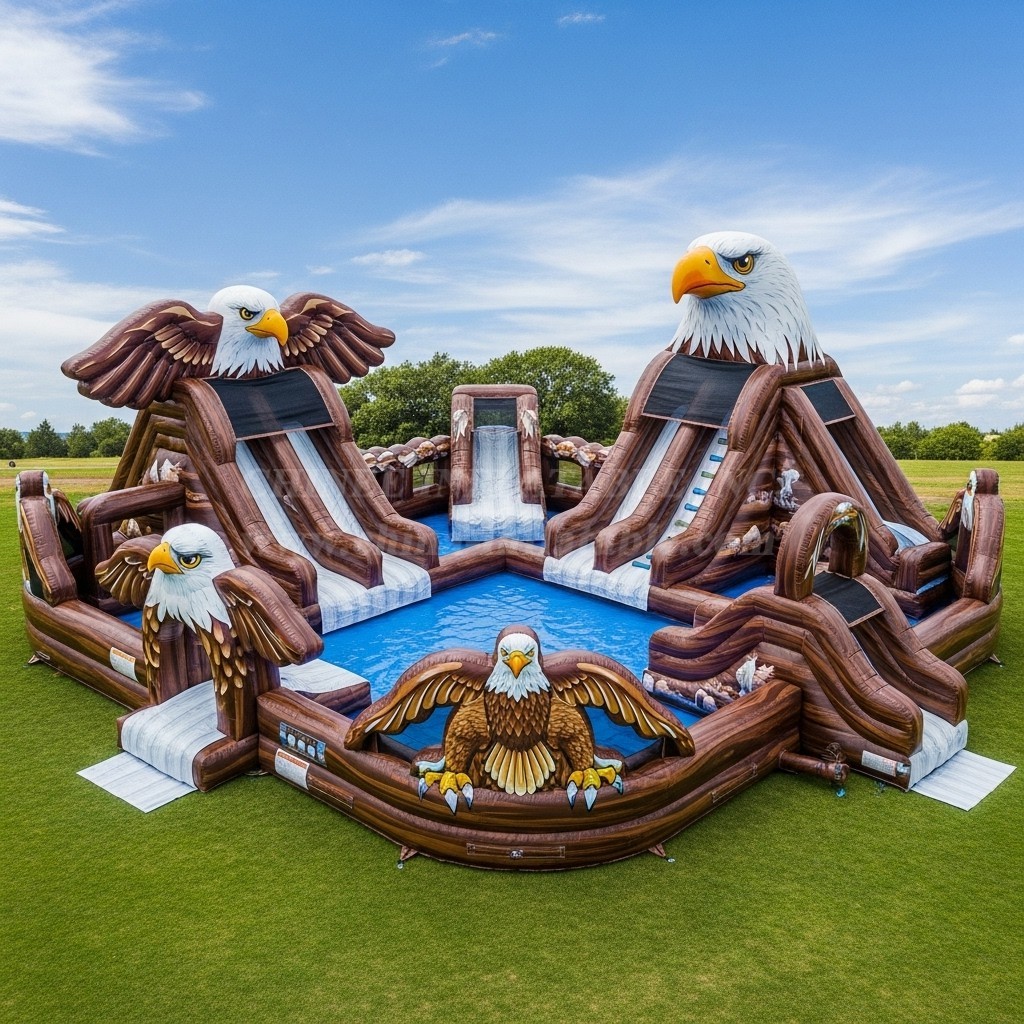 Pool3-458 Eagle Theme Pool Water Park