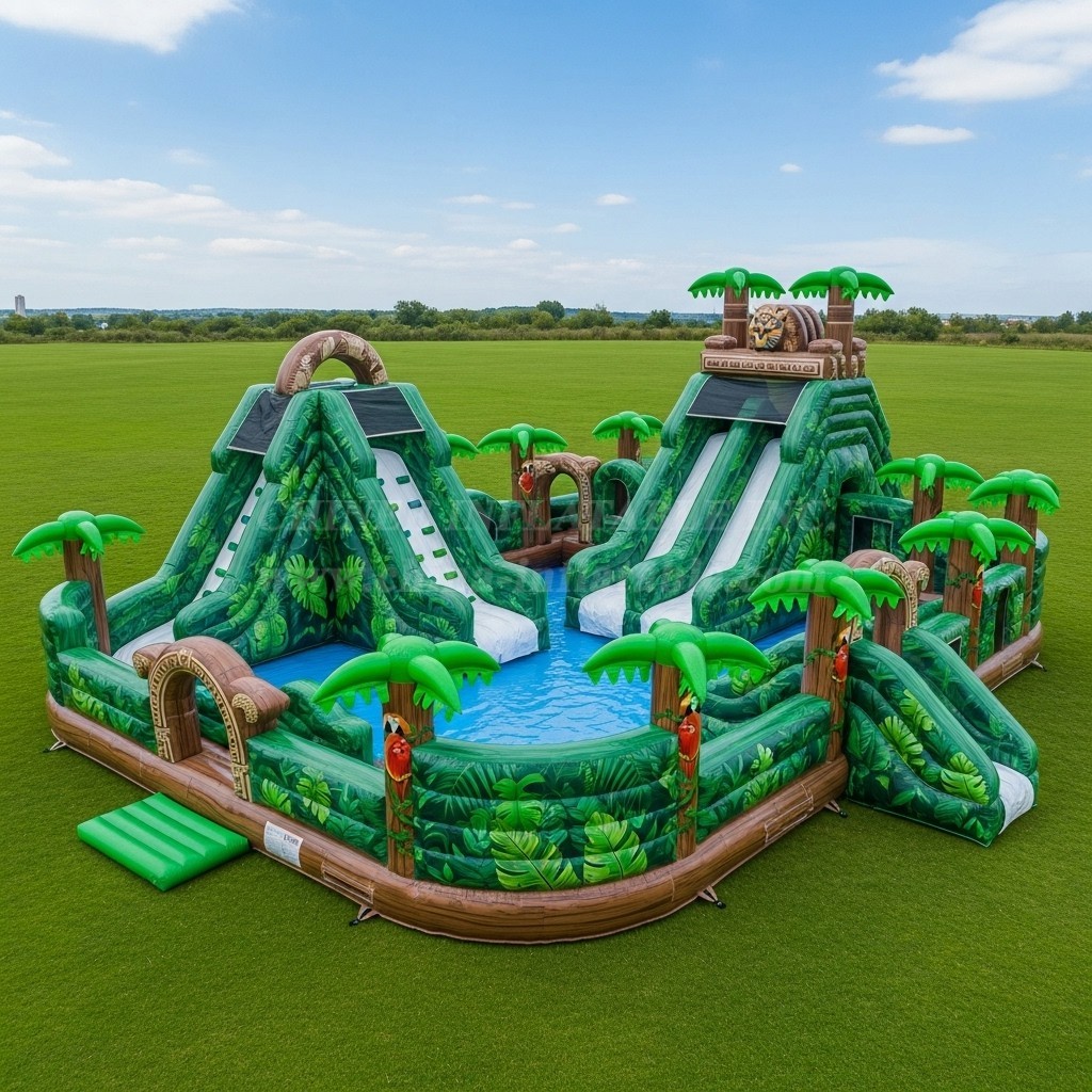 Pool3-479 Jungle Theme Pool Water Park