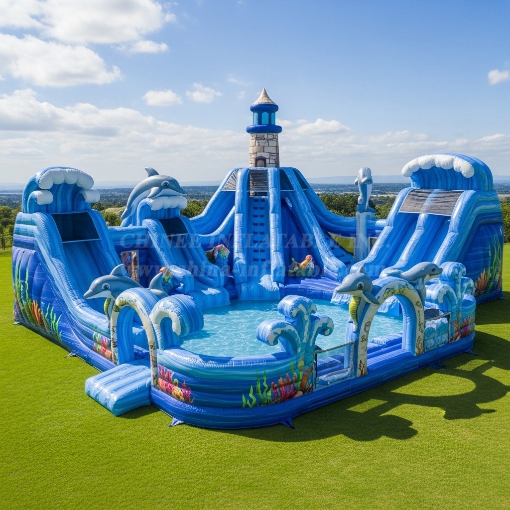 Pool3-498 Ocean Theme Pool Water Park