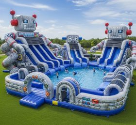 Pool3-521 Robot Theme Pool Water Park