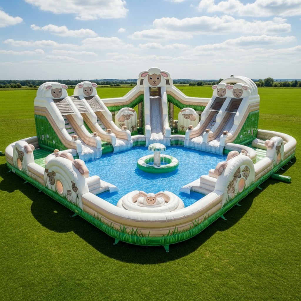 Pool3-528 Sheep Theme Pool Water Park
