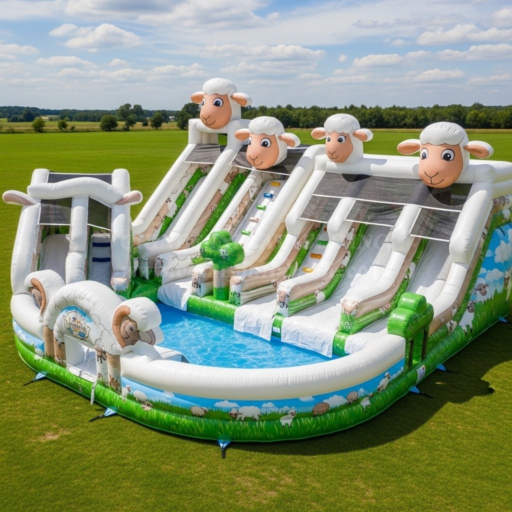 Pool3-529 Sheep Theme Pool Water Park