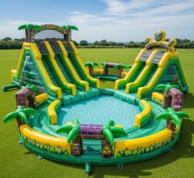 Pool3-538 Toxic Theme Pool Water Park