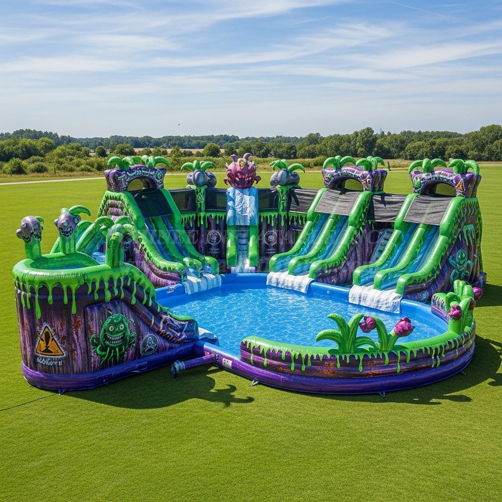 Pool3-539 Toxic Theme Pool Water Park