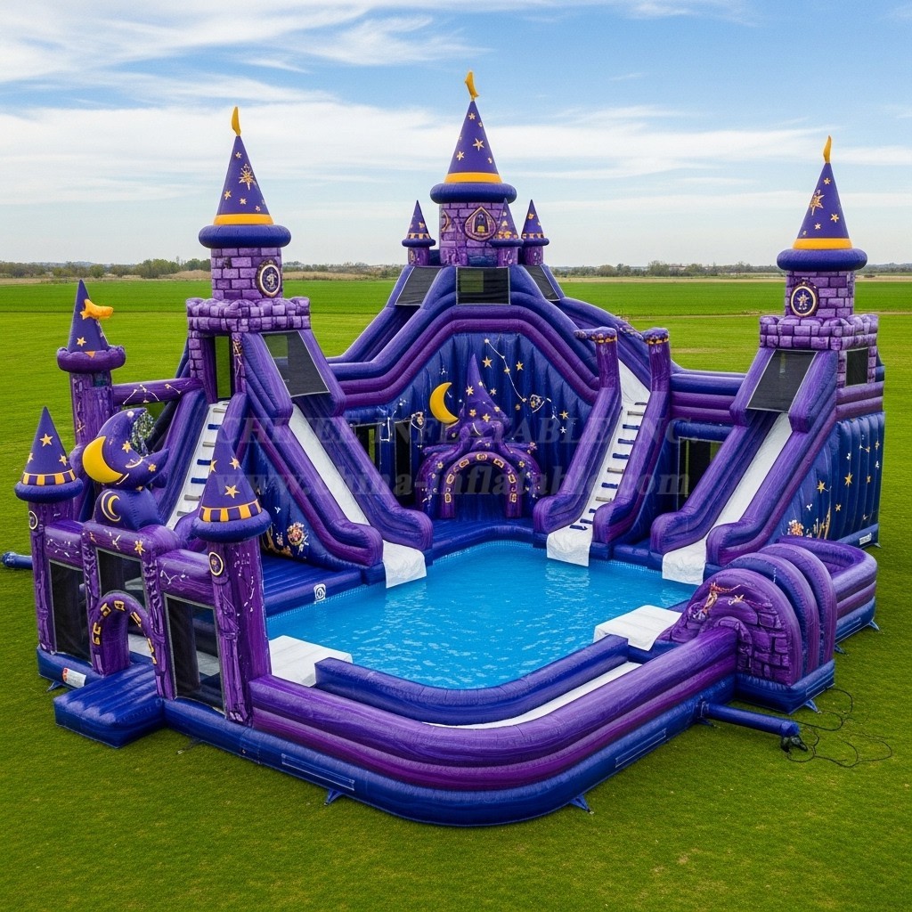 Pool3-550 Wizard Theme Pool Water Park