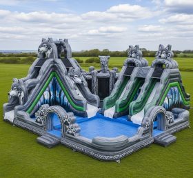 Pool3-551 Wolf Theme Pool Water Park