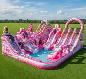 Pool3-564 Barbie Theme Pool Water Park