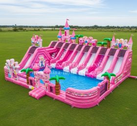 Pool3-566 Barbie Theme Pool Water Park