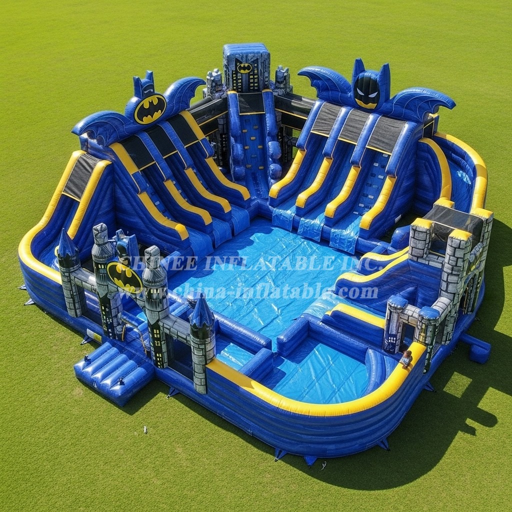Pool3-567 Batman Theme Pool Water Park