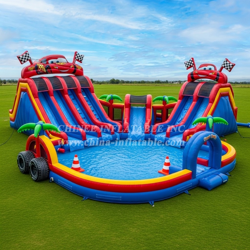 Pool3-588 Cars Theme Pool Water Park