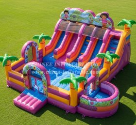 Pool3-595 Dora Theme Pool Water Park