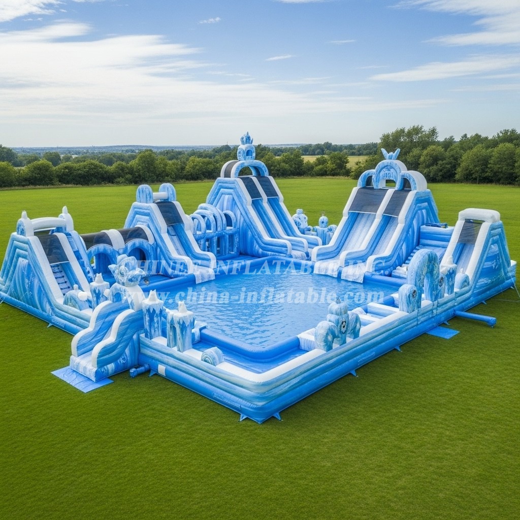 Pool3-602 Frozen Theme Pool Water Park