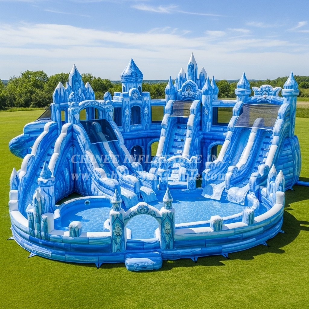 Pool3-603 Frozen Theme Pool Water Park