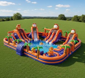 Pool3-605 Garfield Theme Pool Water Park