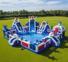 Pool3-608 Gundam Theme Pool Water Park