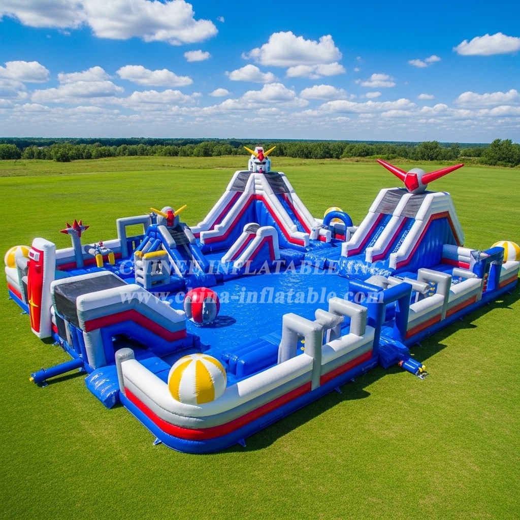 Pool3-609 Gundam Theme Pool Water Park