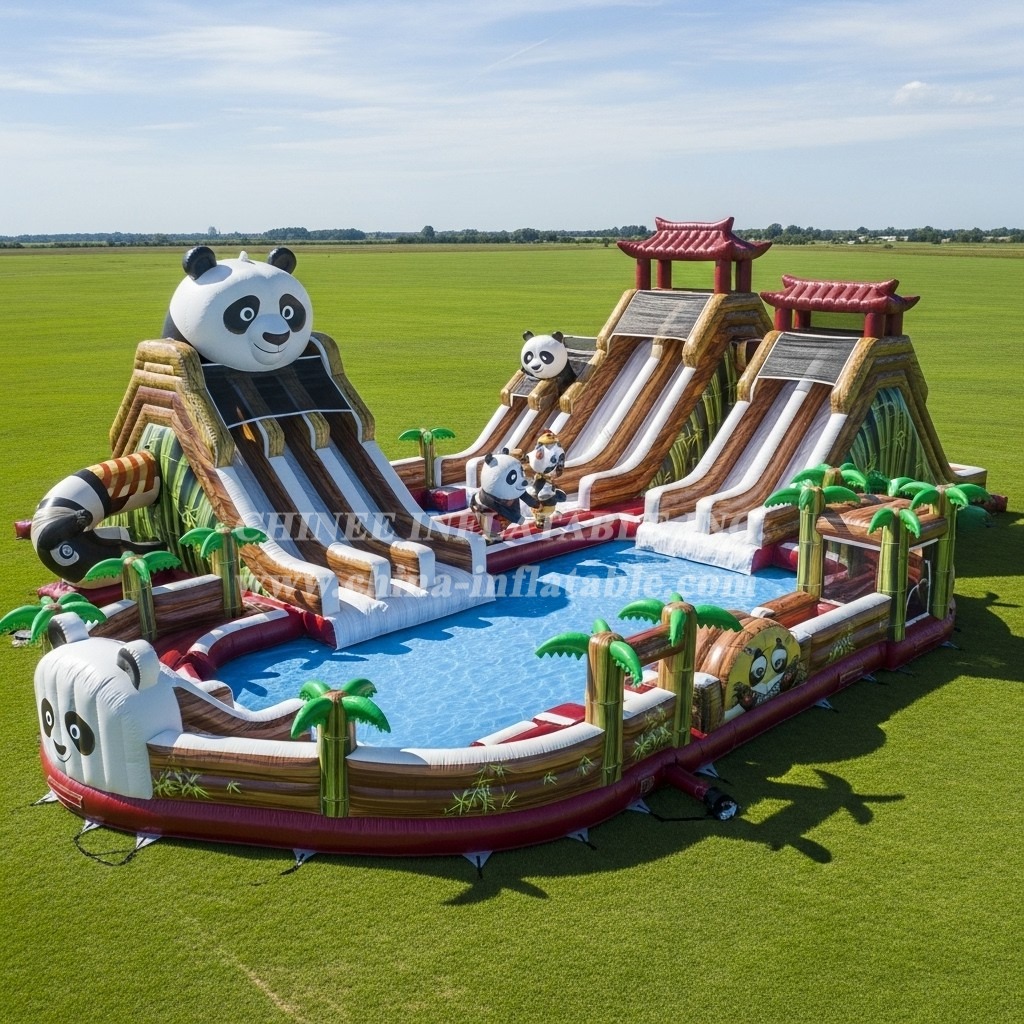 Pool3-619 Kung Fu Panda Theme Pool Water Park