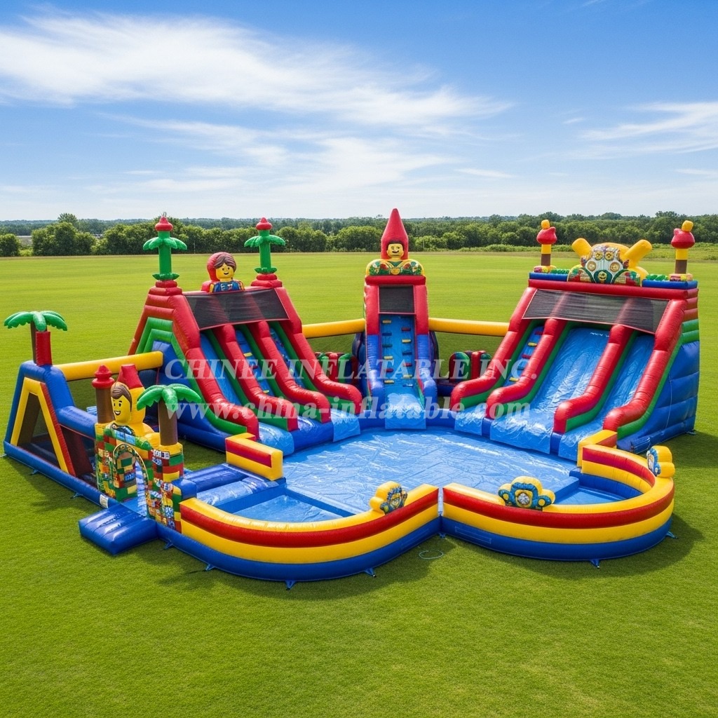 Pool3-621 Lego Theme Pool Water Park