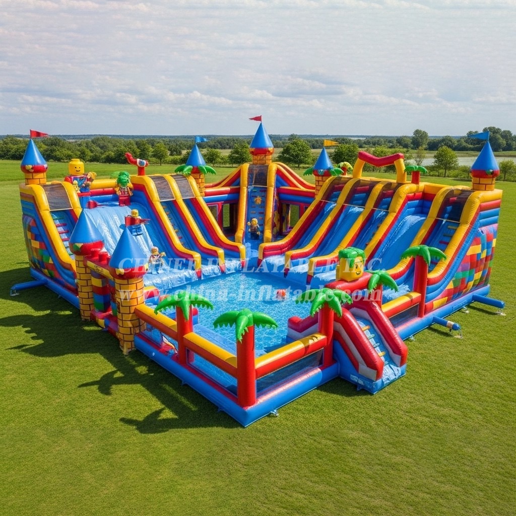 Pool3-622 Lego Theme Pool Water Park