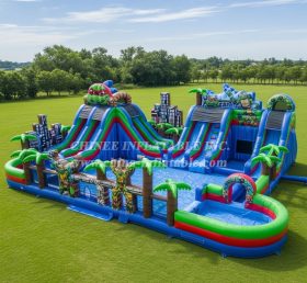 Pool3-654 Ninja Turtles Theme Pool Water Park