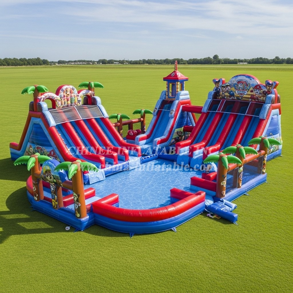 Pool3-660 Paw Patrol Theme Pool Water Park